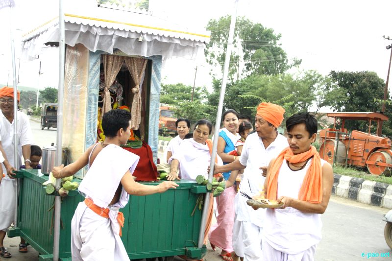 Kanglen - Last day of Kang in various places in Imphal city , Manipur :: June 29 2012