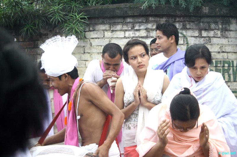 Kanglen - Last day of Kang in various places in Imphal city , Manipur :: June 29 2012