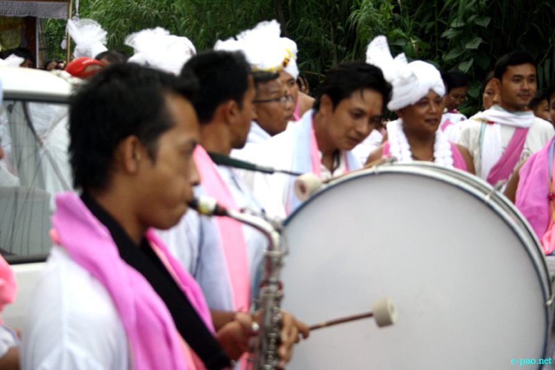 Kanglen - Last day of Kang in various places in Imphal city , Manipur :: June 29 2012