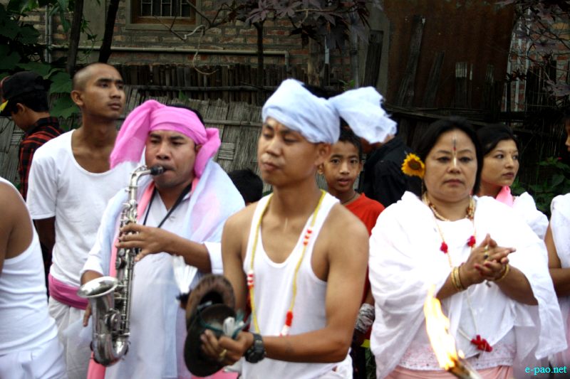 Kanglen - Last day of Kang in various places in Imphal city , Manipur :: June 29 2012