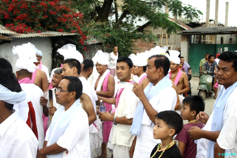 Kanglen - Last day of Kang in various places in Imphal city , Manipur :: June 29 2012