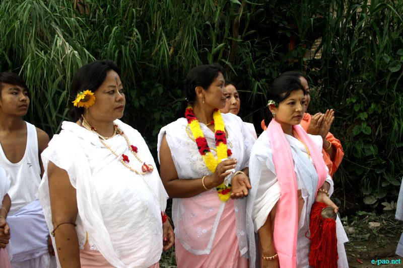 Kanglen - Last day of Kang in various places in Imphal city , Manipur :: June 29 2012