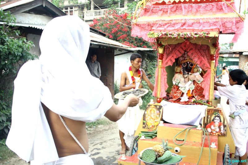 Kanglen - Last day of Kang in various places in Imphal city , Manipur :: June 29 2012