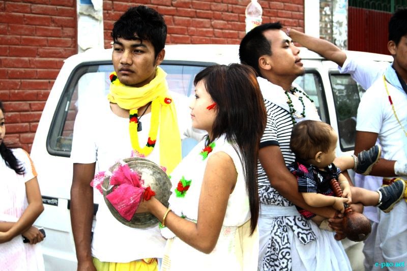 Kanglen - Last day of Kang in various places in Imphal city , Manipur :: June 29 2012