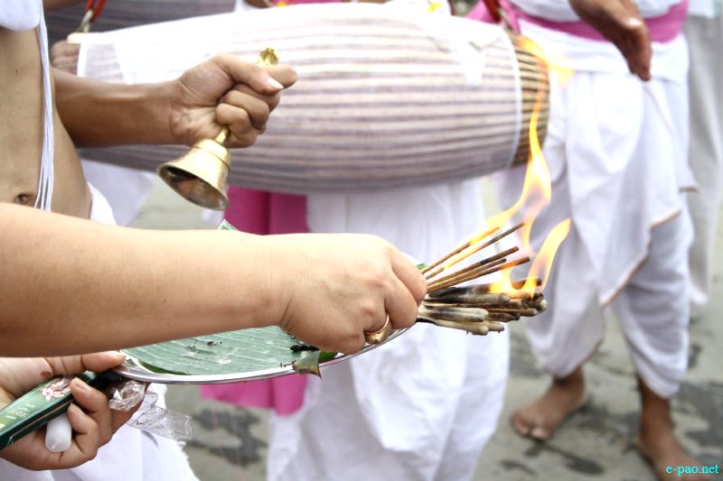 Kanglen - Last day of Kang in various places in Imphal city , Manipur :: June 29 2012