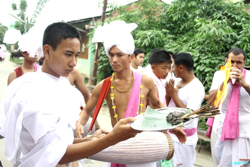 Kanglen - Last day of Kang in various places in Imphal city , Manipur :: June 29 2012