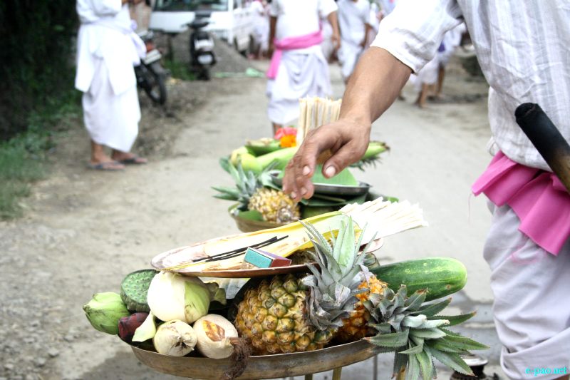 Kanglen - Last day of Kang in various places in Imphal city , Manipur :: June 29 2012