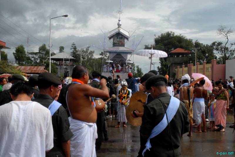 Konung  'Kang Chingba' - Rath Jatra - in Imphal, Manipur :: June 21 2012