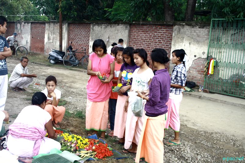 Pre-Kang Chingba - Scenes ahead of Kang Chingba at Konung Area, Imphal :: June 21 2012