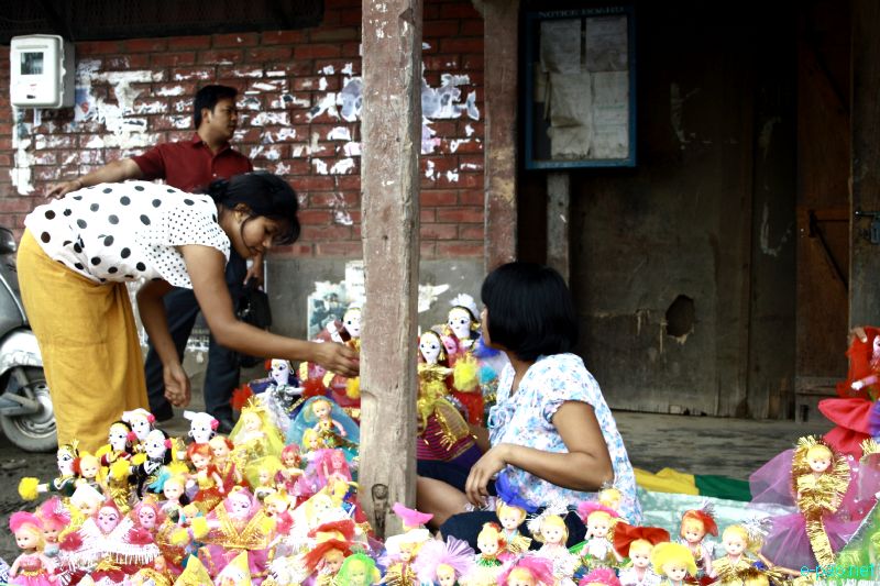Pre-Kang Chingba - Scenes ahead of Kang Chingba at Konung Area, Imphal :: June 21 2012