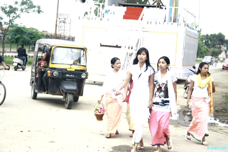 Pre-Kang Chingba - Scenes ahead of Kang Chingba at Konung Area, Imphal :: June 21 2012
