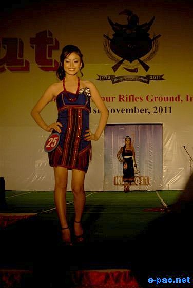 Miss Kut 2011 at 1st Manipur Rifles compound : Nov 1 2011