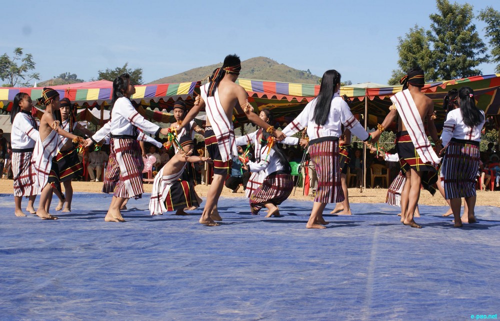Cultural Programmes at Chandel District level Kut festival at Molnoi Khului Ground, Chandel :: 01 November 2011