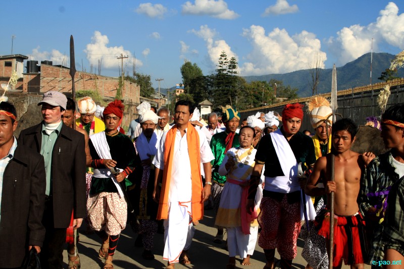Pot Lannaba at Mera Houchongba  : re-affirming close bond and ties between hill and valley people at Iboyaima Shumang Leela Shanglen :: 29 Oct 2012