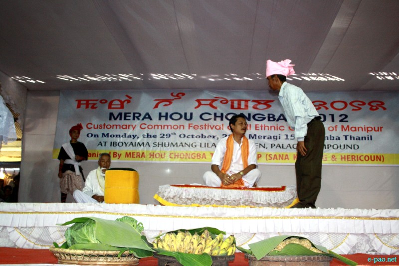 Pot Lannaba at Mera Houchongba  : re-affirming close bond and ties between hill and valley people at Iboyaima Shumang Leela Shanglen :: 29 Oct 2012