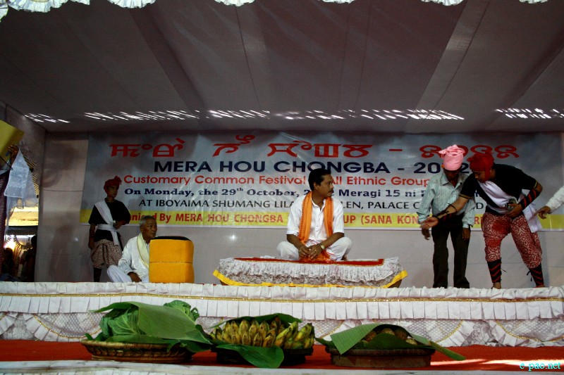 Pot Lannaba at Mera Houchongba  : re-affirming close bond and ties between hill and valley people at Iboyaima Shumang Leela Shanglen :: 29 Oct 2012