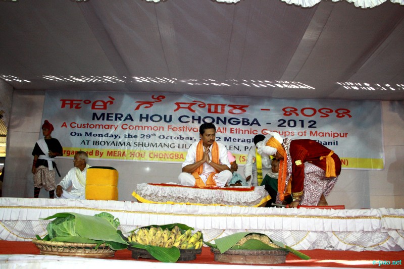 Pot Lannaba at Mera Houchongba  : re-affirming close bond and ties between hill and valley people at Iboyaima Shumang Leela Shanglen :: 29 Oct 2012