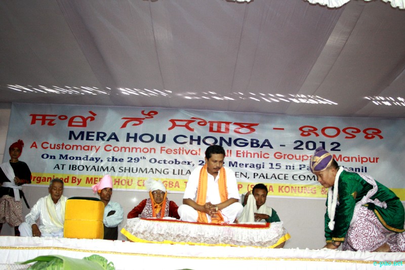 Pot Lannaba at Mera Houchongba  : re-affirming close bond and ties between hill and valley people at Iboyaima Shumang Leela Shanglen :: 29 Oct 2012