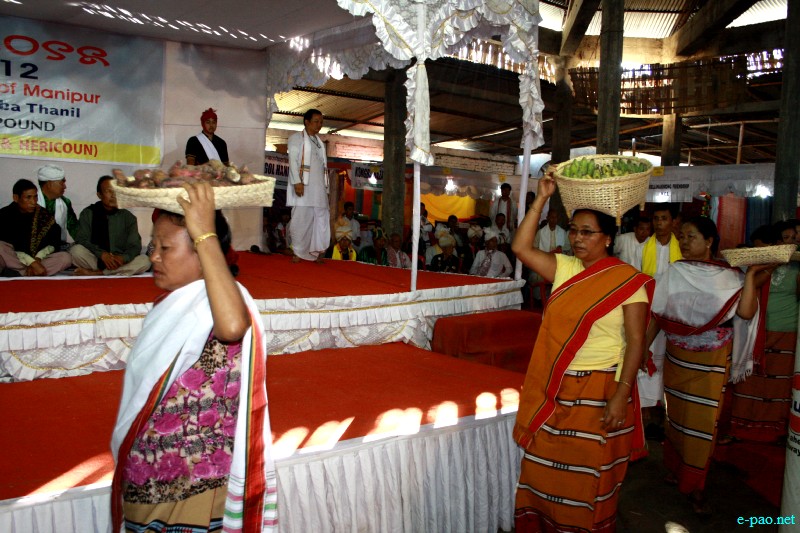 Pot Lannaba at Mera Houchongba  : re-affirming close bond and ties between hill and valley people at Iboyaima Shumang Leela Shanglen :: 29 Oct 2012