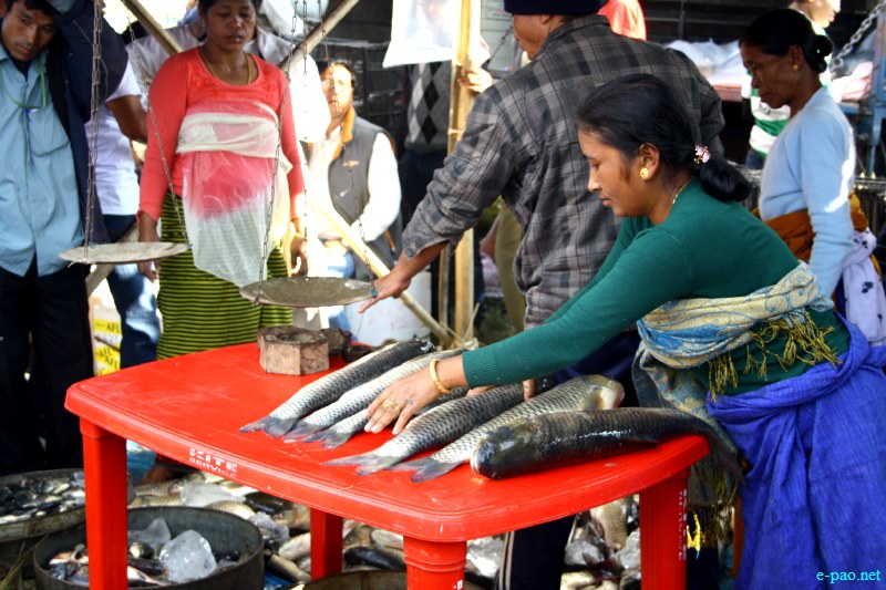 Fish Fair cum Fish crop competition, 2012  at  Hapta Kangjeibung, Imphal :: 14  November, 2012