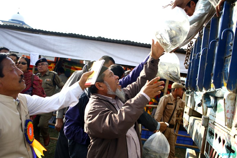 Fish Fair cum Fish crop competition, 2012  at  Hapta Kangjeibung, Imphal :: 14  November, 2012