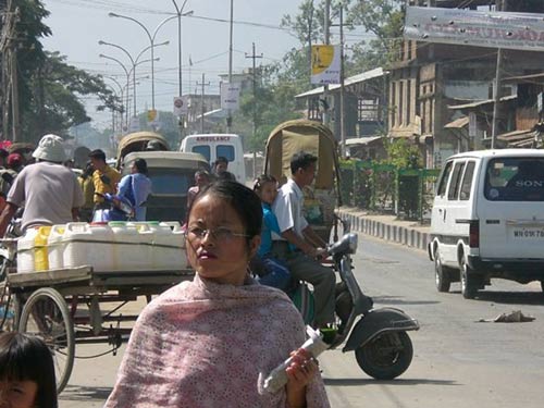 Ningol Chakouba scene at Imphal, Manipur on October 24,2006