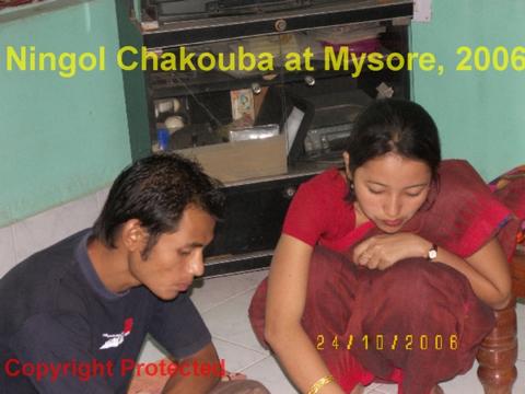 Ningol Chakouba at Mysore on 24, November 2006