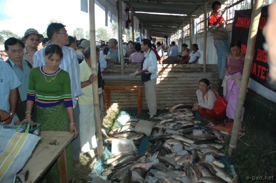 Fish Fair for Ningol Chakouba at Pologround, Imphal :: 10-11 November 2007