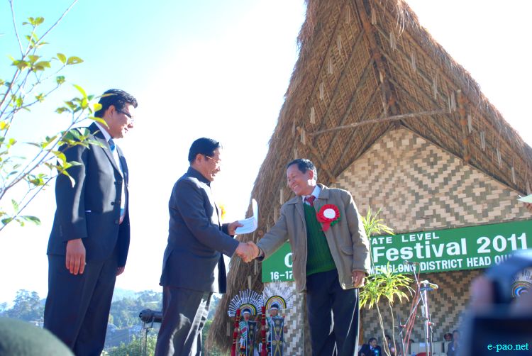 8th State Level Orange festival 2011 at Tamenglong :: 16 December 2011