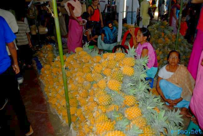 4th Pineapple Festival 2011 organised by Development of Andro Kendra at Thambalnu Market Yairipok on 3rd July 2011.  