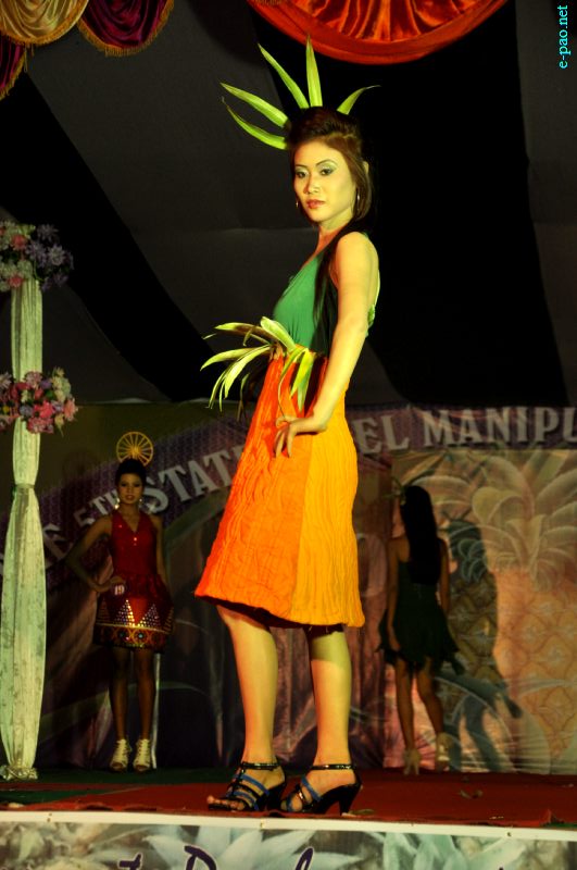 Manipur Pineapple Queen Contest at the 5th State Level Manipur Pineapple Festival 2012 :: September 01 2012