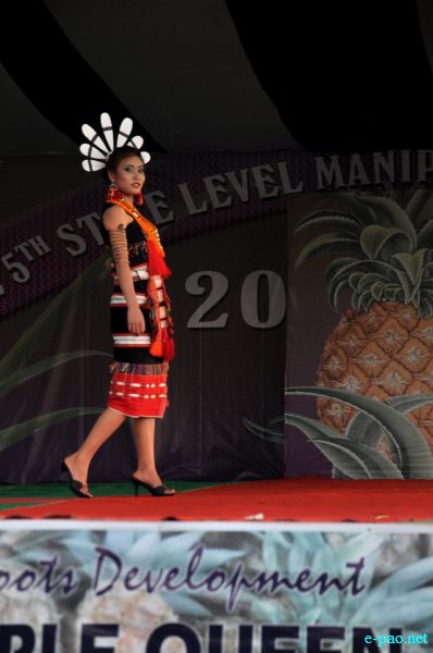 Manipur Pineapple Queen Contest at the 5th State Level Manipur Pineapple Festival 2012 :: September 01 2012
