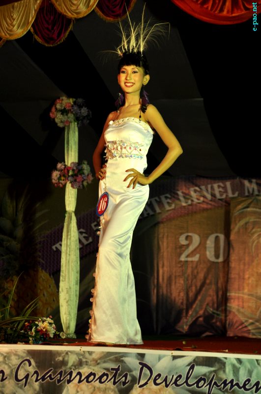 Manipur Pineapple Queen Contest at the 5th State Level Manipur Pineapple Festival 2012 :: September 01 2012