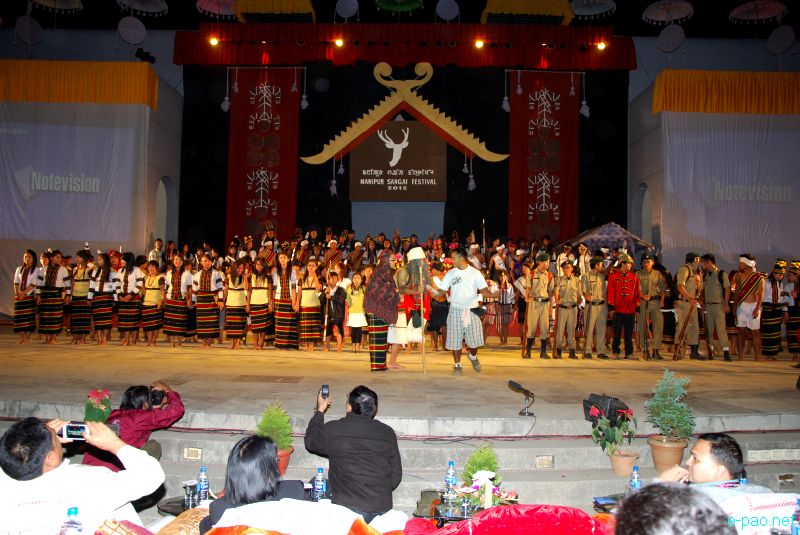 Cultural Programme by artiste of CCpur at Manipur Sangai Tourism Festival 2012 :: 25 Nov 2012