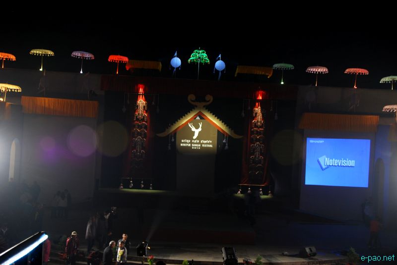 Cultural Programme by artiste of CCpur at Manipur Sangai Tourism Festival 2012 :: 25 Nov 2012