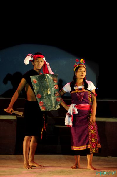Cultural Programme by artiste of Chandel at Manipur Sangai Tourism Festival 2012 :: 26 Nov 2012