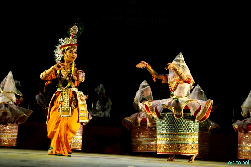 Basanta Ras performance at Manipur Sangai Festival 2012 (Day 2) :: 22 Nov 2012