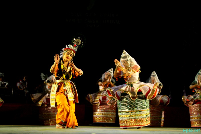 Basanta Ras performance at Manipur Sangai Festival 2012 (Day 2) :: 22 Nov 2012