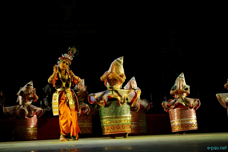 Basanta Ras performance at Manipur Sangai Festival 2012 (Day 2) :: 22 Nov 2012