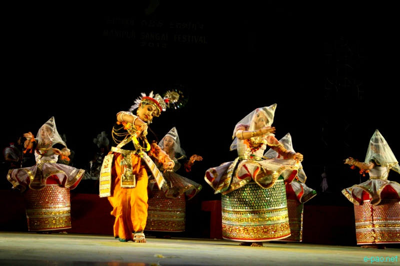 Basanta Ras performance at Manipur Sangai Festival 2012 (Day 2) :: 22 Nov 2012