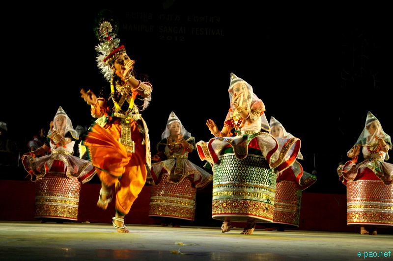 Basanta Ras performance at Manipur Sangai Festival 2012 (Day 2) :: 22 Nov 2012