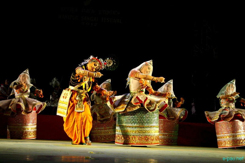 Basanta Ras performance at Manipur Sangai Festival 2012 (Day 2) :: 22 Nov 2012