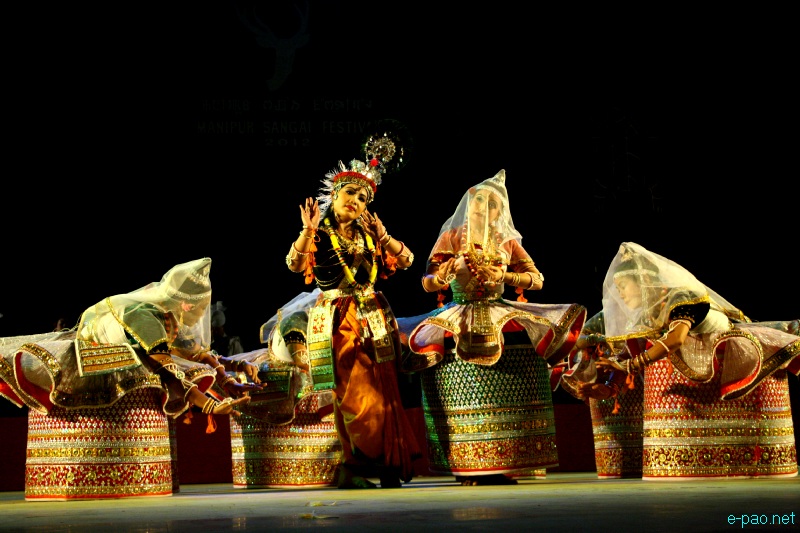 Basanta Ras performance at Manipur Sangai Festival 2012 (Day 2) :: 22 Nov 2012
