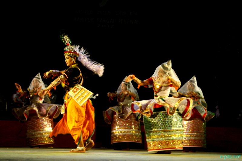 Basanta Ras performance at Manipur Sangai Festival 2012 (Day 2) :: 22 Nov 2012