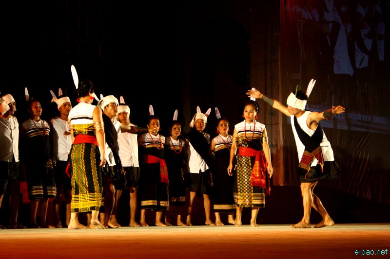 Cultural Programme by the artiste of Senapati at Manipur Sangai Festival 2012 (Day 3) :: 23 Nov 2012