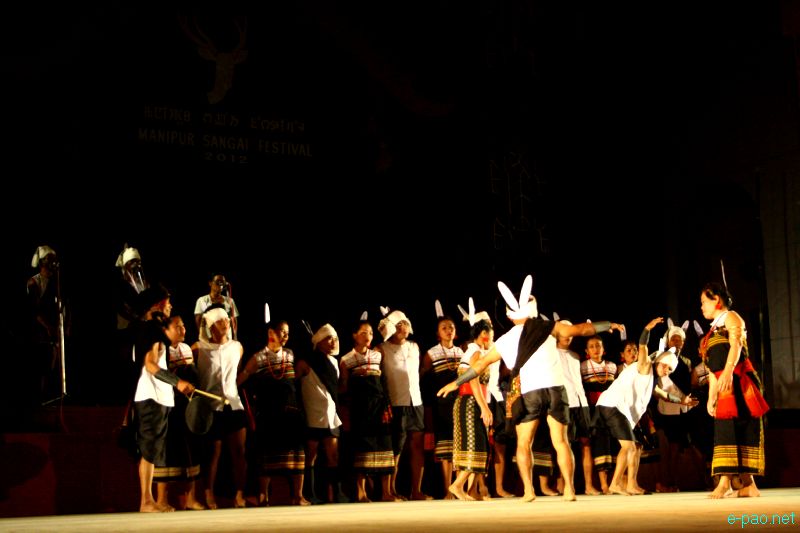 Cultural Programme by the artiste of Senapati at Manipur Sangai Festival 2012 (Day 3) :: 23 Nov 2012