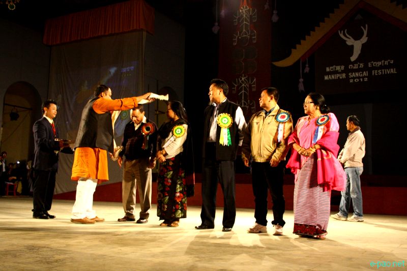 Cultural Programme by the artiste of Senapati at Manipur Sangai Festival 2012 (Day 3) :: 23 Nov 2012