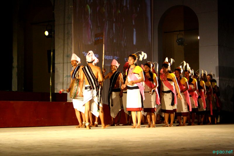 Cultural Programme by the artiste of Senapati at Manipur Sangai Festival 2012 (Day 3) :: 23 Nov 2012