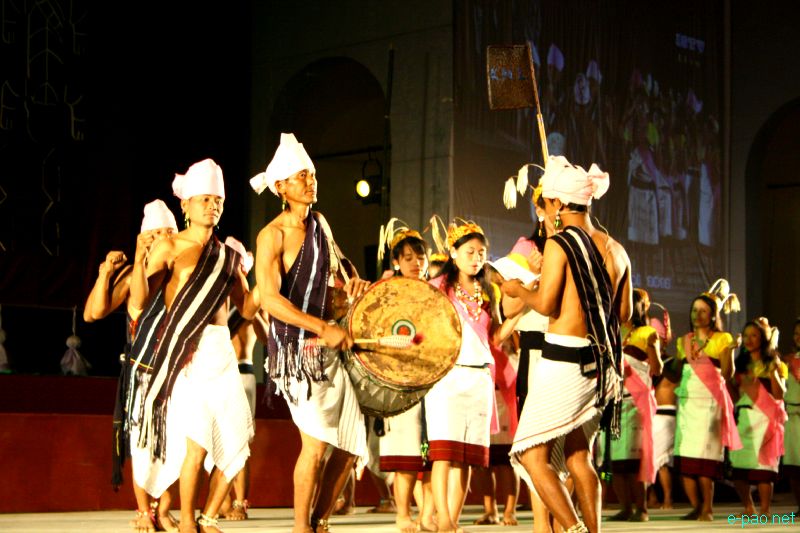 Cultural Programme by the artiste of Senapati at Manipur Sangai Festival 2012 (Day 3) :: 23 Nov 2012