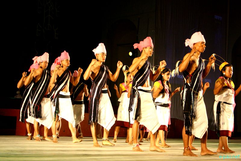 Cultural Programme by the artiste of Senapati at Manipur Sangai Festival 2012 (Day 3) :: 23 Nov 2012